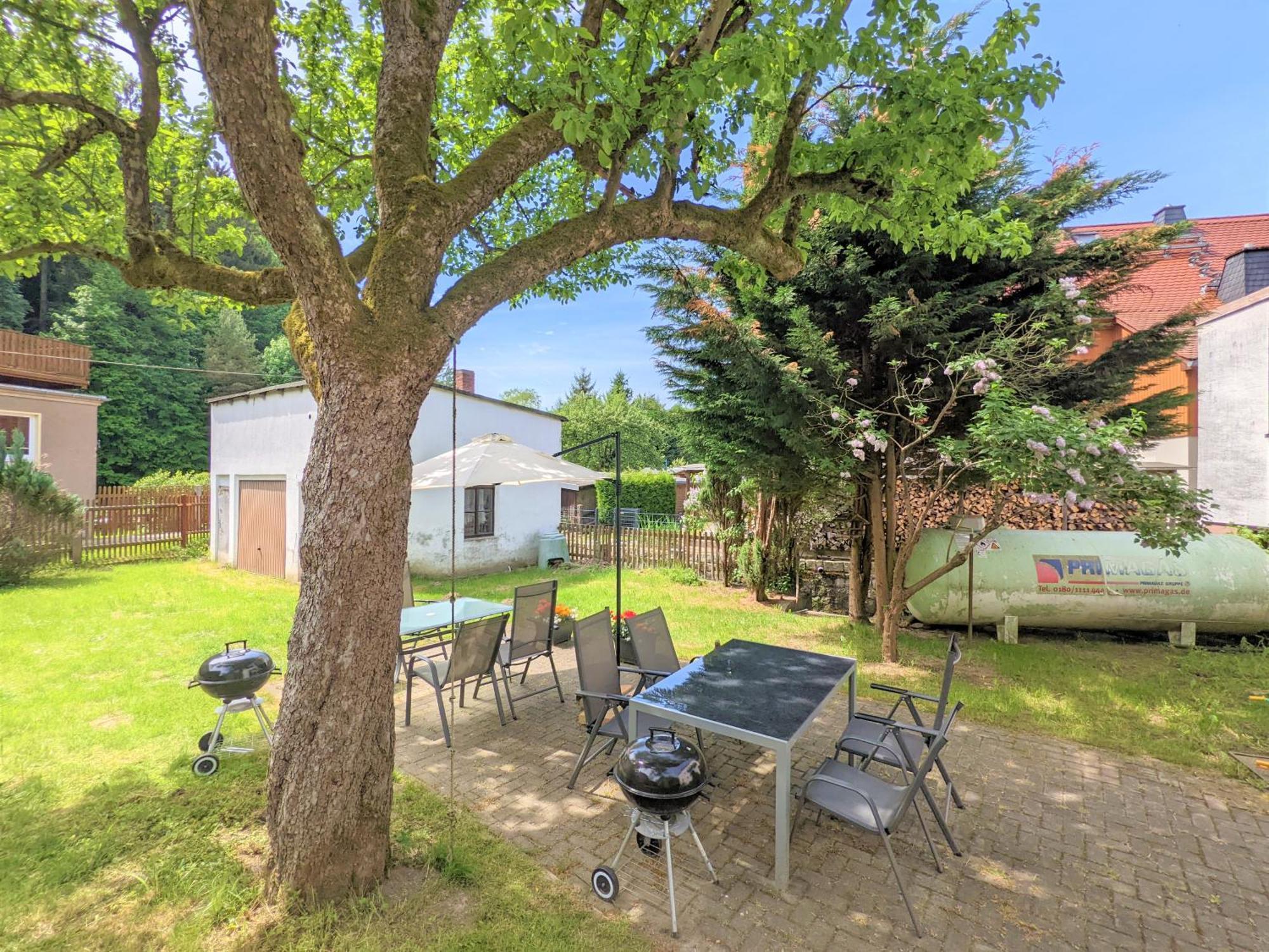 H6 -urlaubsmagie- Fuer 3 Mit Pool & Terrasse Sebnitz