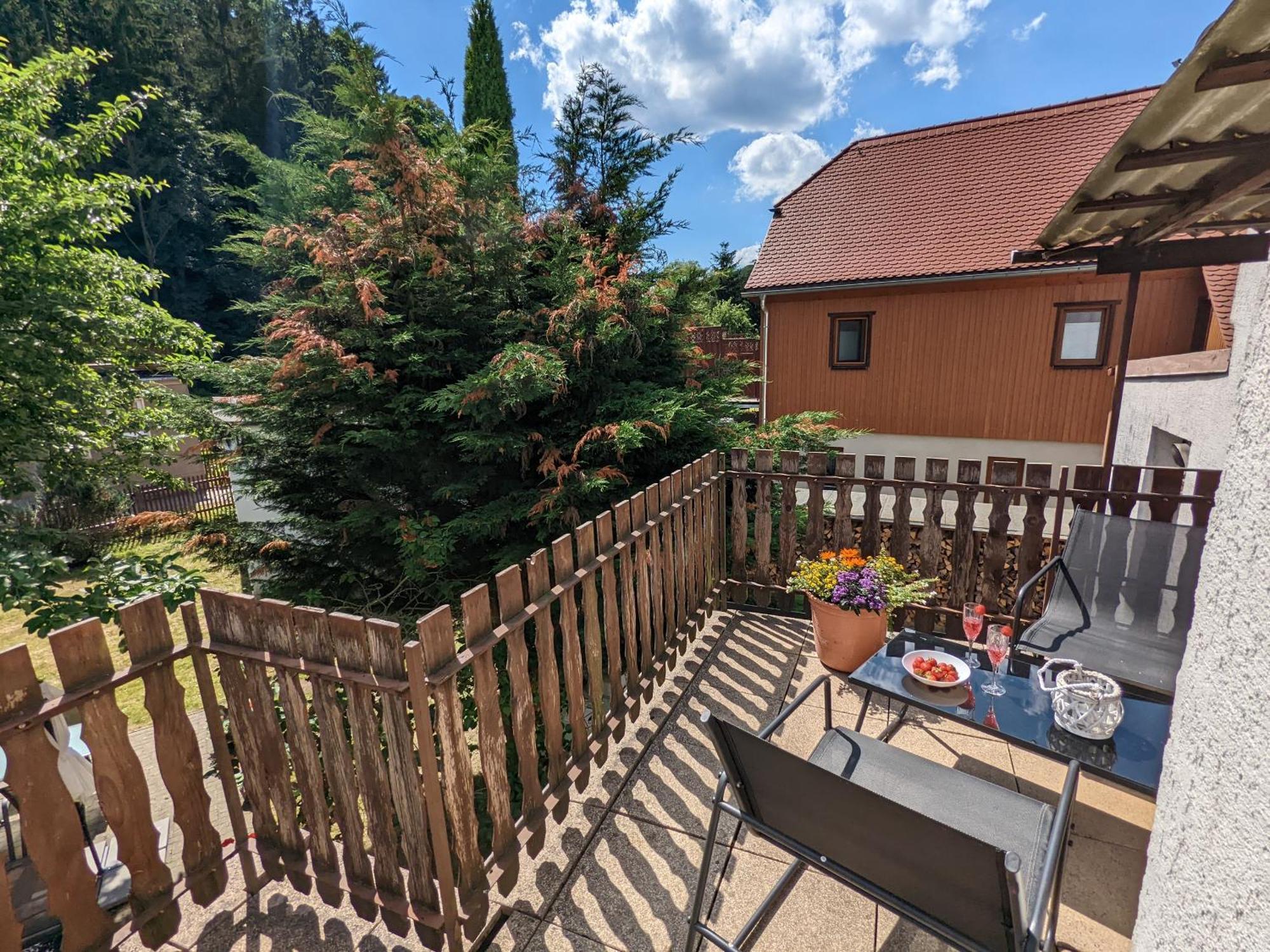 H6 -urlaubsmagie- Fuer 3 Mit Pool & Terrasse Sebnitz