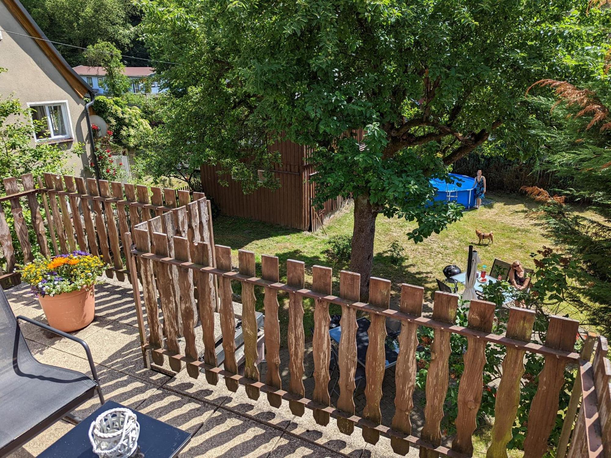 H6 -urlaubsmagie- Fuer 3 Mit Pool & Terrasse Apartment Sebnitz