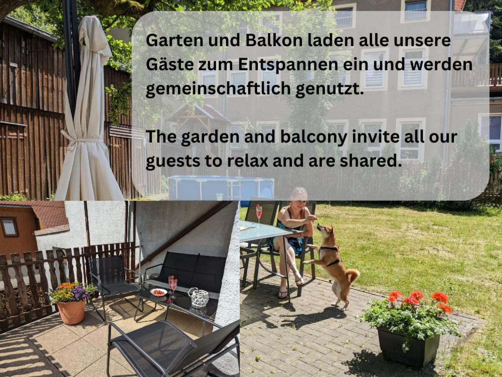H6 -urlaubsmagie- Fuer 3 Mit Pool & Terrasse * Sebnitz